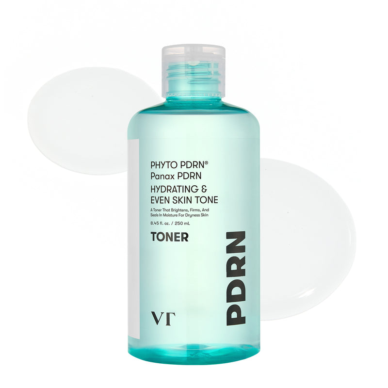 PDRN TONER — official product photograph; package size unconfirmed