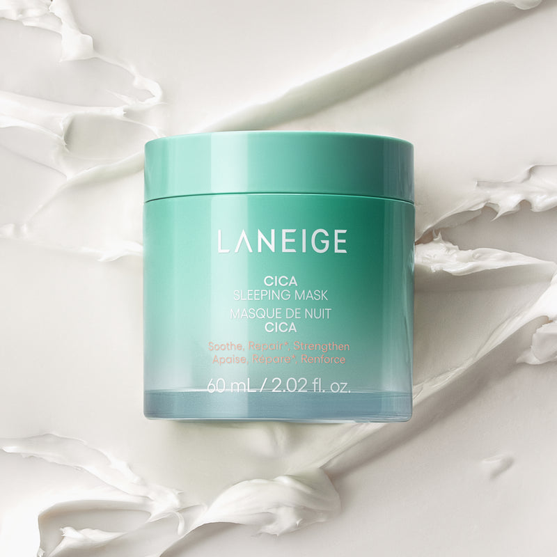 Cica Sleeping Mask with Centella Asiatica for Moisture Barrier Support — official product photograph; package size unconfirmed