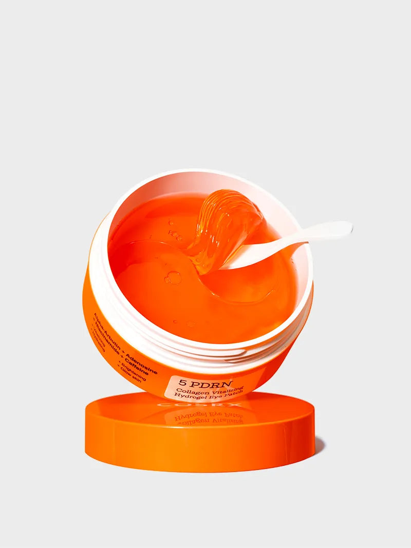COSRX 5 PDRN Collagen Vitalizing Hydrogel Eye Patch — official product photograph; package size unconfirmed