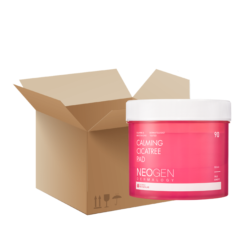 [1BOX / 30ea] NEOGEN DERMALOGY Calming Cica Tree Pad 150ml (90 Pads) — official product photograph; package size unconfirmed
