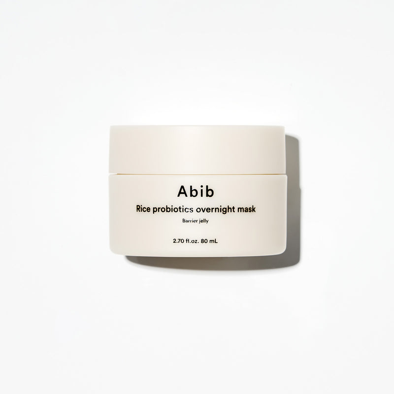 Rice probiotics overnight mask Barrier jelly — official product photograph; package size unconfirmed