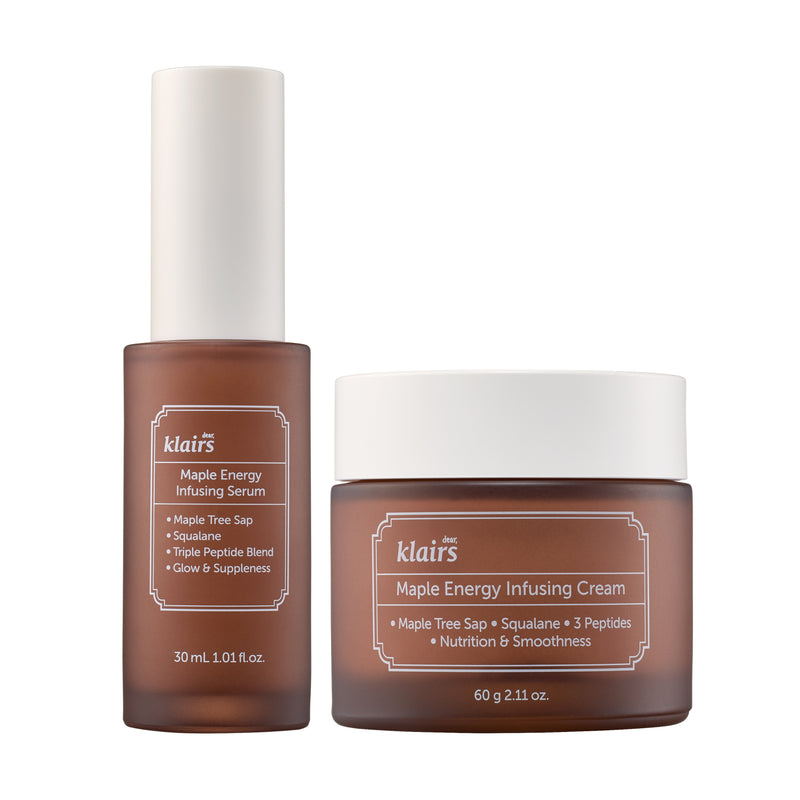 Maple Slow Aging Care Set — official product photograph; package size unconfirmed