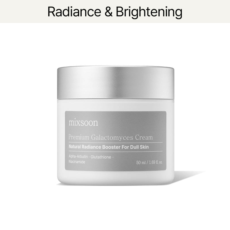 mixsoon Premium Galactomyces Cream 50ml — official product photograph; package size unconfirmed