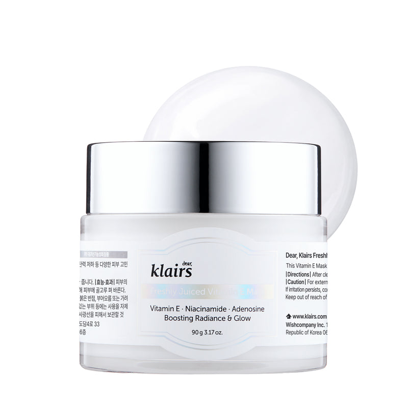 Freshly Juiced Vitamin E Mask — official product photograph; package size unconfirmed