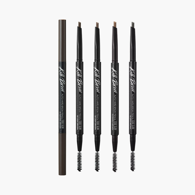 CLIO Kill Brow Auto Hard Brow Pencil Edge Slim — official product photograph; pictured shade and size unconfirmed