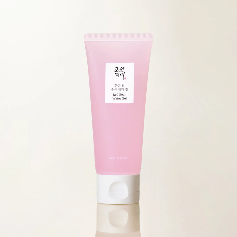 Red Bean Water Gel — official product photograph; package size unconfirmed