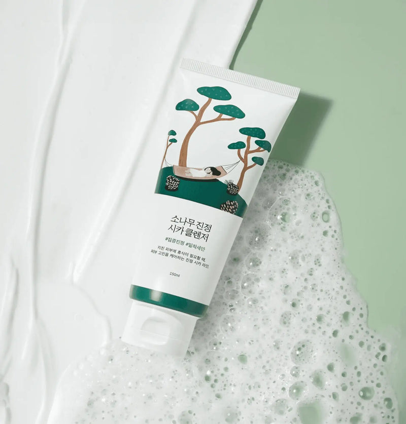 Pine Calming Cica Cleanser — official product photograph; package size unconfirmed