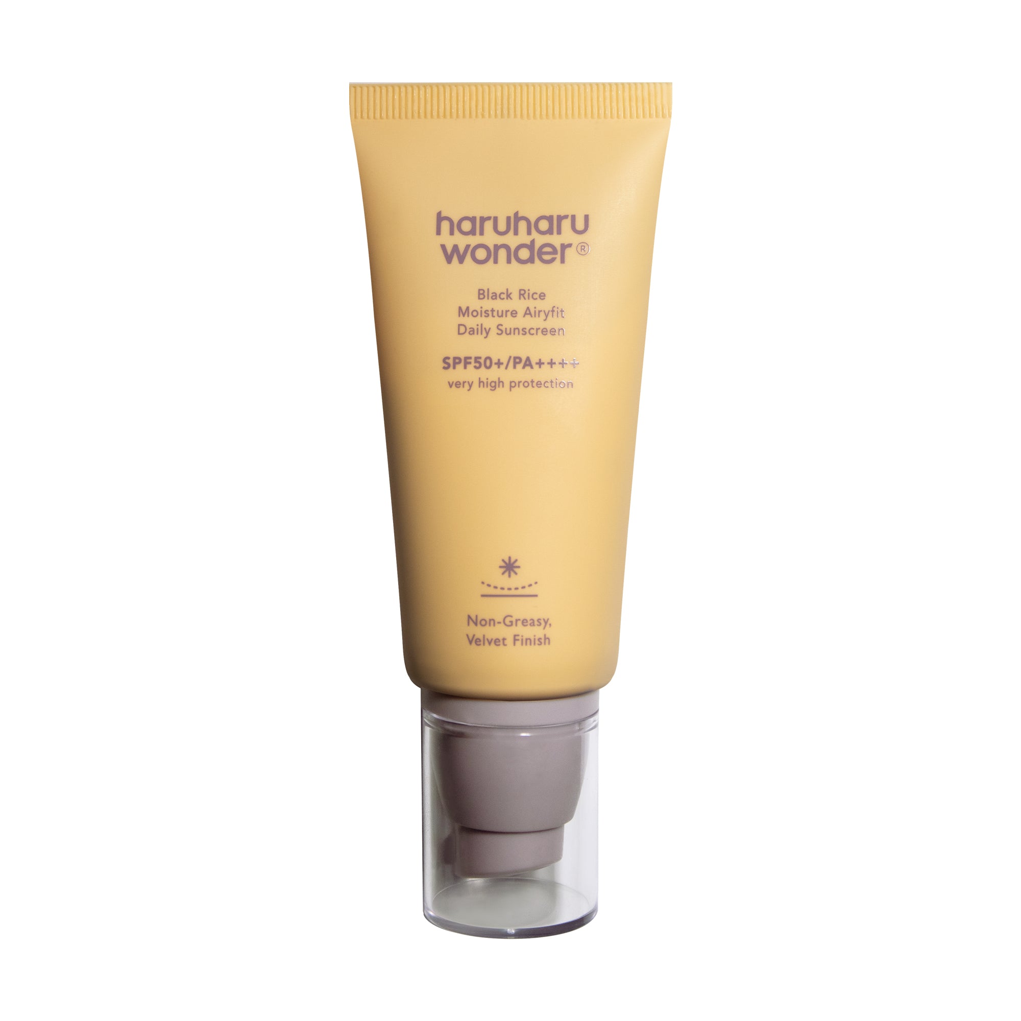 Moisture Airyfit Daily Sunscreen SPF50+/PA++++ / Unscented — official product photograph; package size unconfirmed