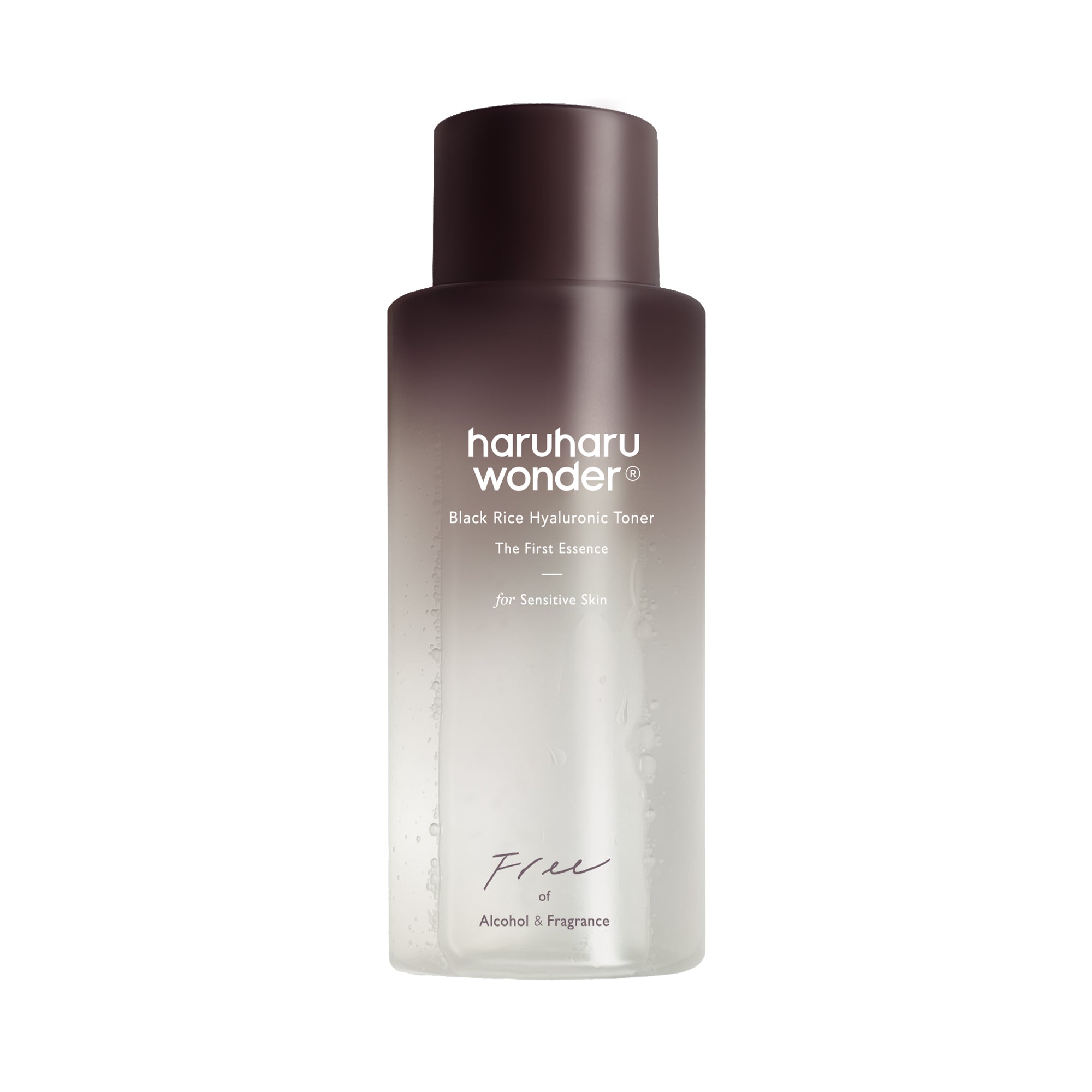 Black Rice Hyaluronic Toner / / Free of Alcohol & Fragrance — official product photograph; package size unconfirmed