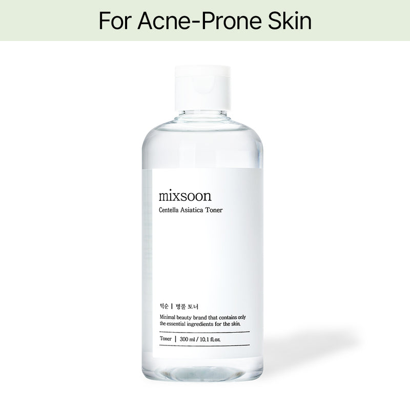 mixsoon Centella Asiatica Toner 300ml — official product photograph; package size unconfirmed