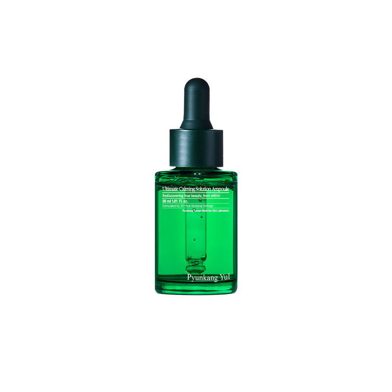 Pyunkang Yul Ultimate Calming Solution Ampoule 30ml — official product photograph; package size unconfirmed