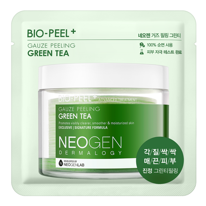 BIO-PEEL GAUZE PEELING GREEN TEA  (1 PAD) — official product photograph; package size unconfirmed