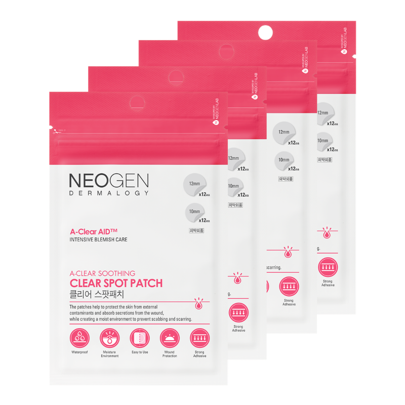 A-Clear Aid Soothing Spot Patch, 24 Count (4 Packs) — official product photograph; package size unconfirmed