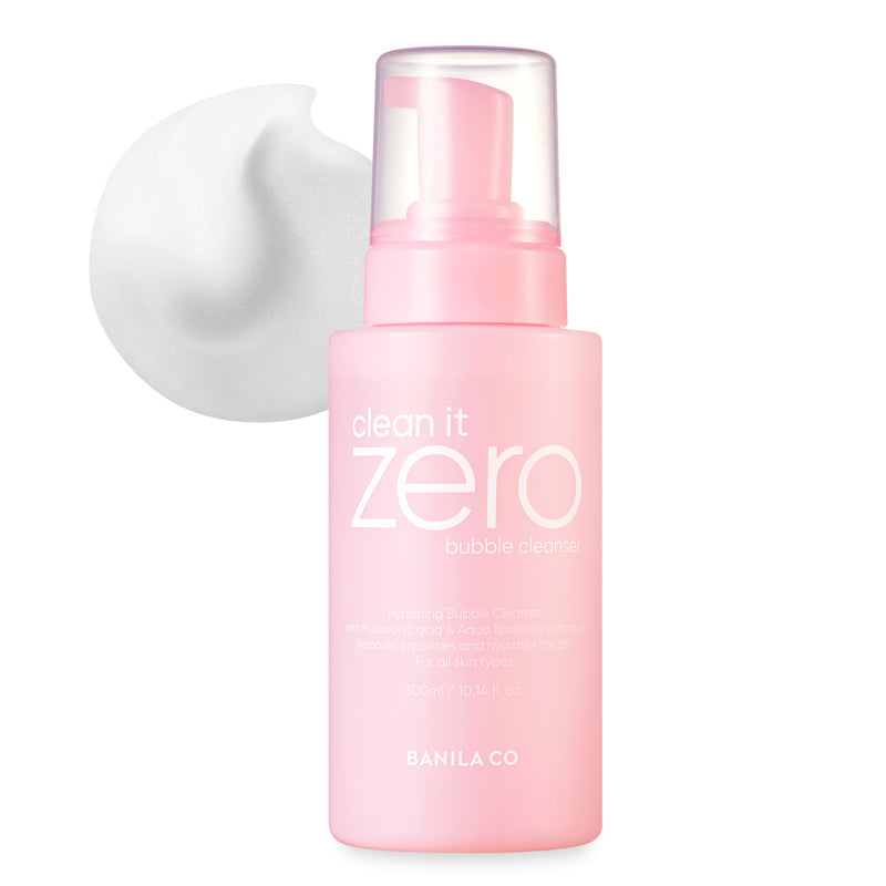 Clean it Zero Bubble Cleanser — official product photograph; package size unconfirmed
