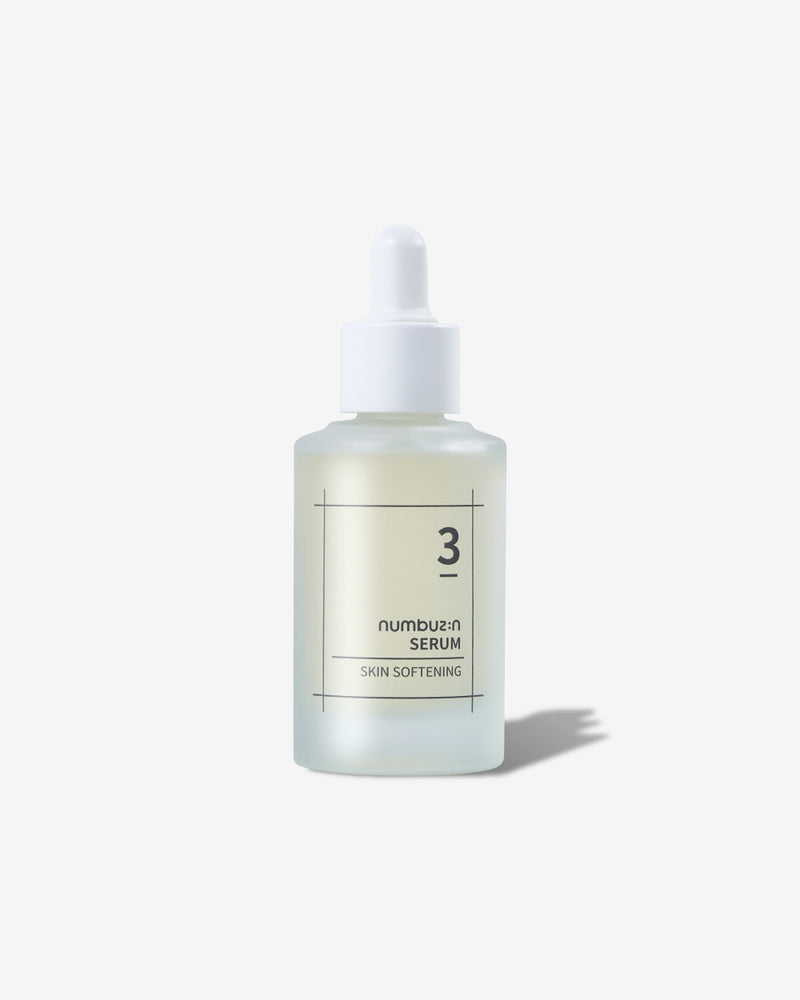 No.3 Skin Softening Serum — official product photograph; package size unconfirmed