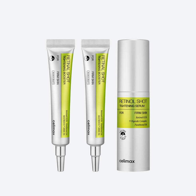 The Vita A Retinal Shot Tightening Booster Set — official product photograph; package size unconfirmed