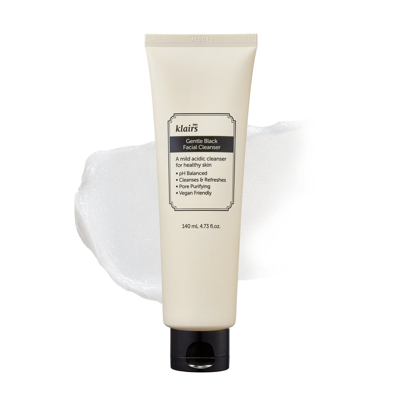 Gentle Black Facial Cleanser — official product photograph; package size unconfirmed