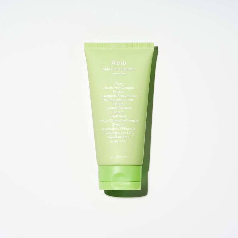 Mild foam cleanser Heartleaf foam — official product photograph; package size unconfirmed