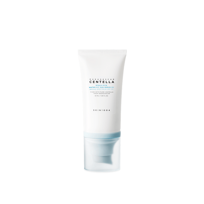 Hyalu-Cica Water-Fit Sun Serum UV — official product photograph; package size unconfirmed