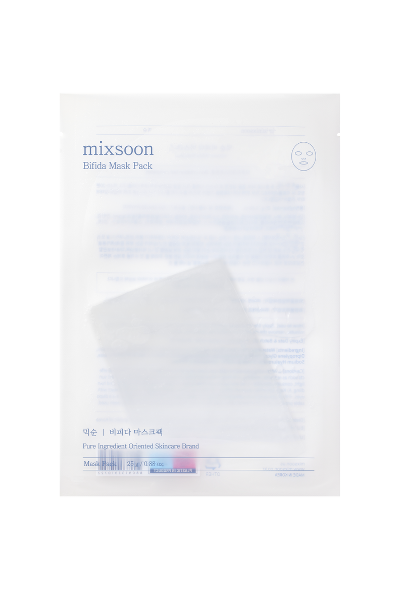 mixsoon Bifida Mask Pack 1 EA — official product photograph; package size unconfirmed