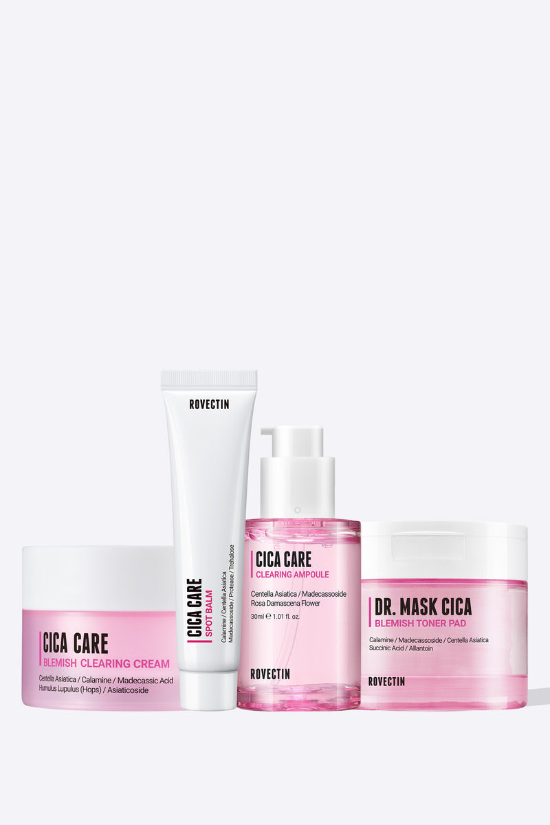 Cica Blemish 4-Step Set — official product photograph; package size unconfirmed