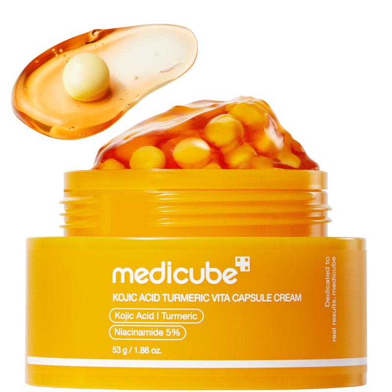 Kojic Acid Turmeric Vita Capsule Cream — official product photograph; package size unconfirmed