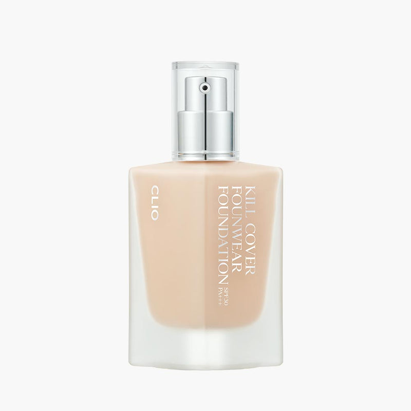 CLIO Kill Cover Founwear Foundation — official product photograph; pictured shade and size unconfirmed