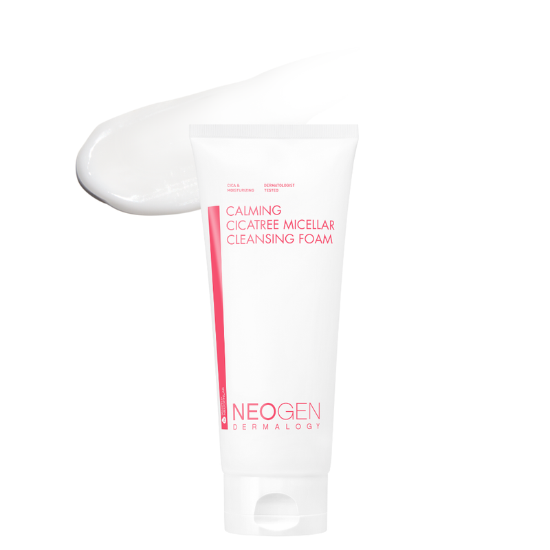 Calming Cica Tree Micellar Cleansing Foam — official product photograph; package size unconfirmed