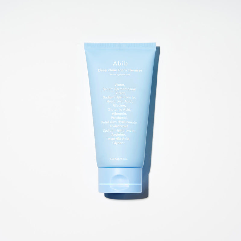 Deep clean foam cleanser Sedum hyaluron foam — official product photograph; package size unconfirmed