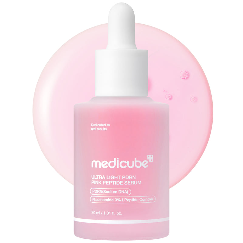 Ultra Light PDRN Pink Peptide Serum — official product photograph; package size unconfirmed