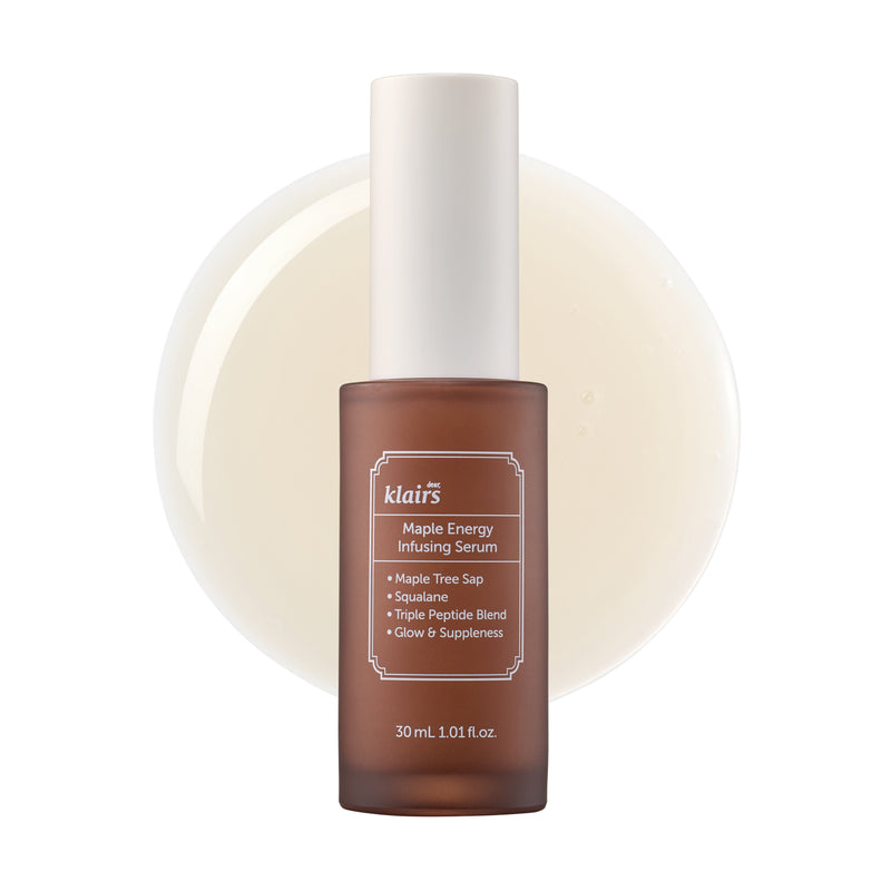 Maple Energy Infusing Serum — official product photograph; package size unconfirmed