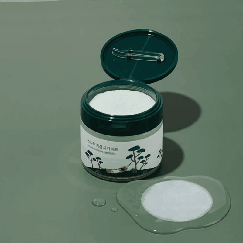 Pine Calming Cica Toner Pad — official product photograph; package size unconfirmed