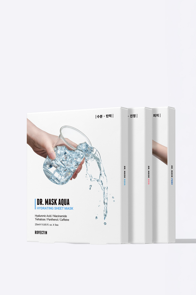 Dr. Sheet Mask Trio Set — official product photograph; package size unconfirmed