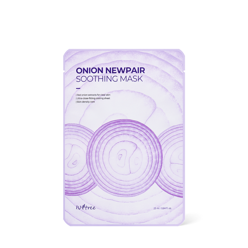 Onion Newpair Soothing Mask 25g*5ea — official product photograph; package size unconfirmed