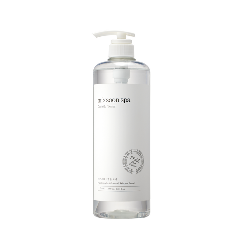 mixsoon spa Centella Toner 1000ml — official product photograph; package size unconfirmed
