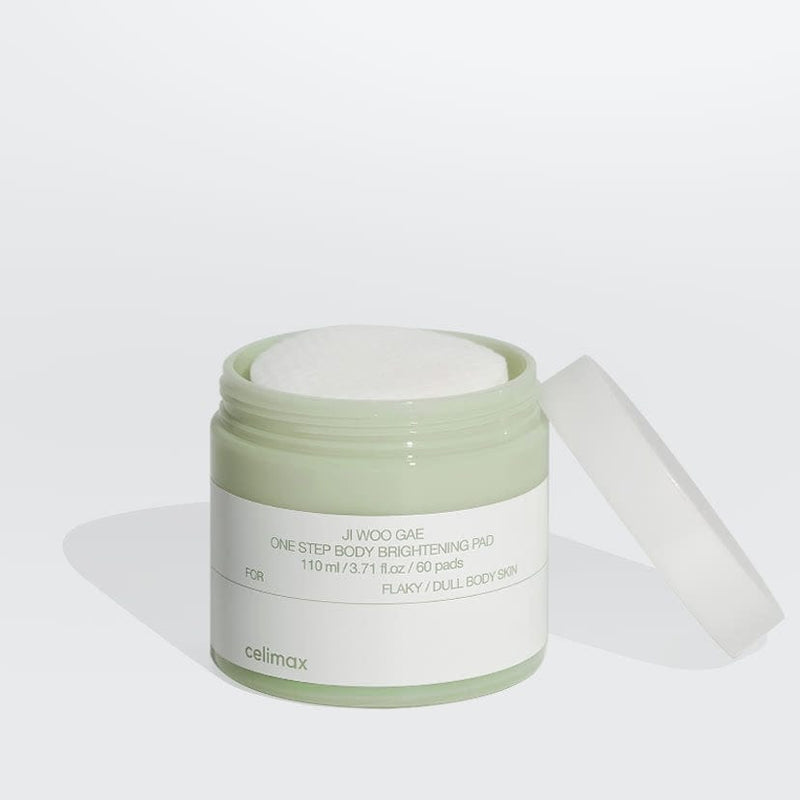 Ji Woo Gae One Step Body Brightening Pad — official product photograph; package size unconfirmed