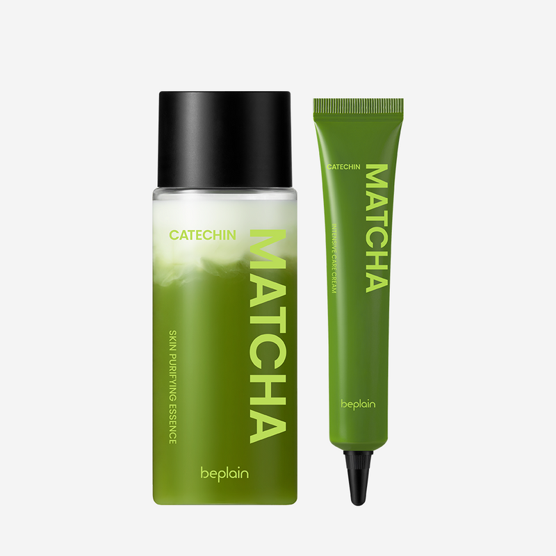 Matcha Catechin Duo Set — official product photograph; package size unconfirmed