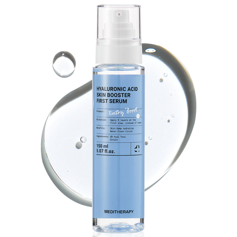 Hyaluronic Acid Skin Booster First Serum — official product photograph; package size unconfirmed