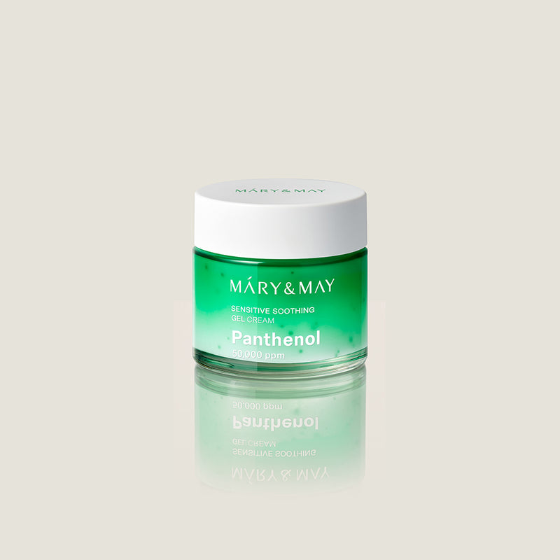 Mary&May Sensitive Soothing Gel Cream 70g — official product photograph; package size unconfirmed