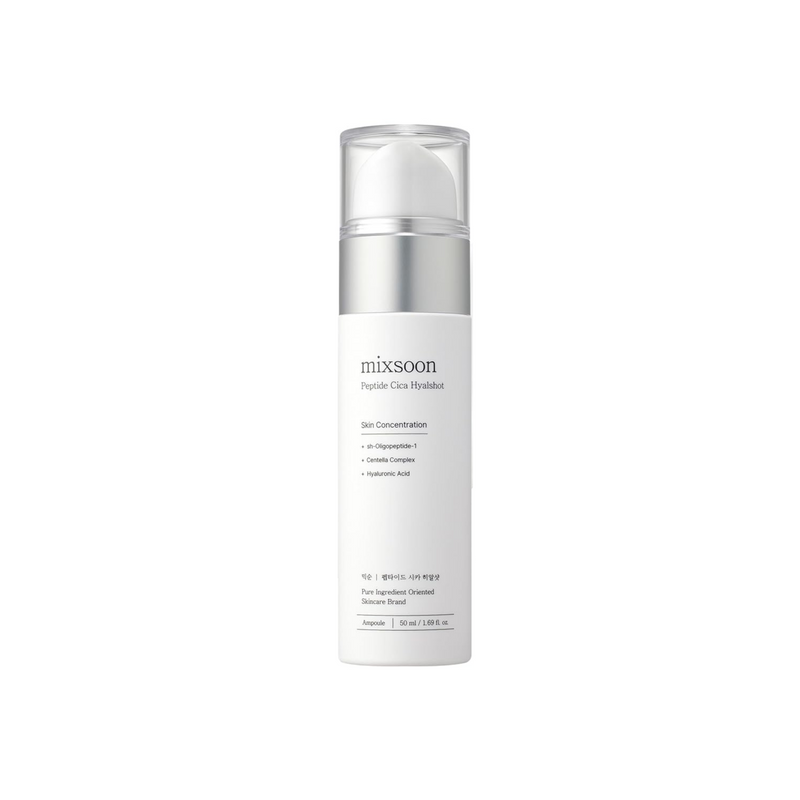 mixsoon Peptide Cica Hyal-Shot 1.69 fl.oz/50ml — official product photograph; package size unconfirmed