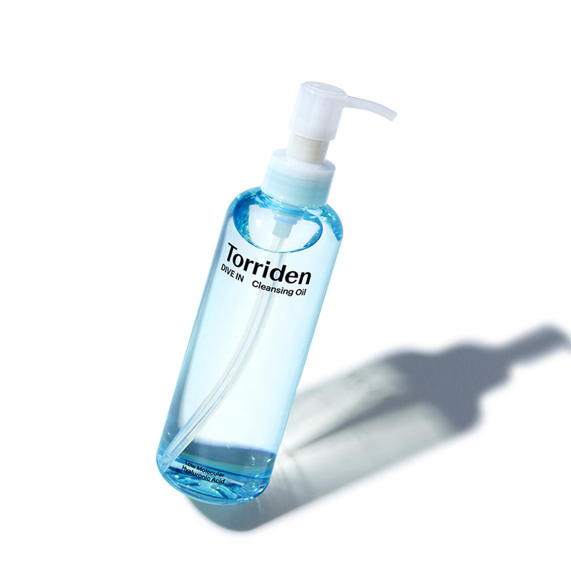 DIVE IN Cleansing Oil — official product photograph; package size unconfirmed