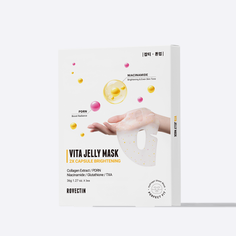 Vita Dark Spot Brightening Jelly Mask — official product photograph; package size unconfirmed