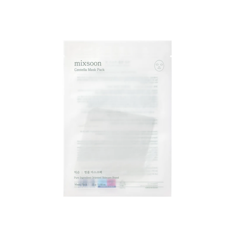 mixsoon Centella Mask Pack 1 EA — official product photograph; package size unconfirmed