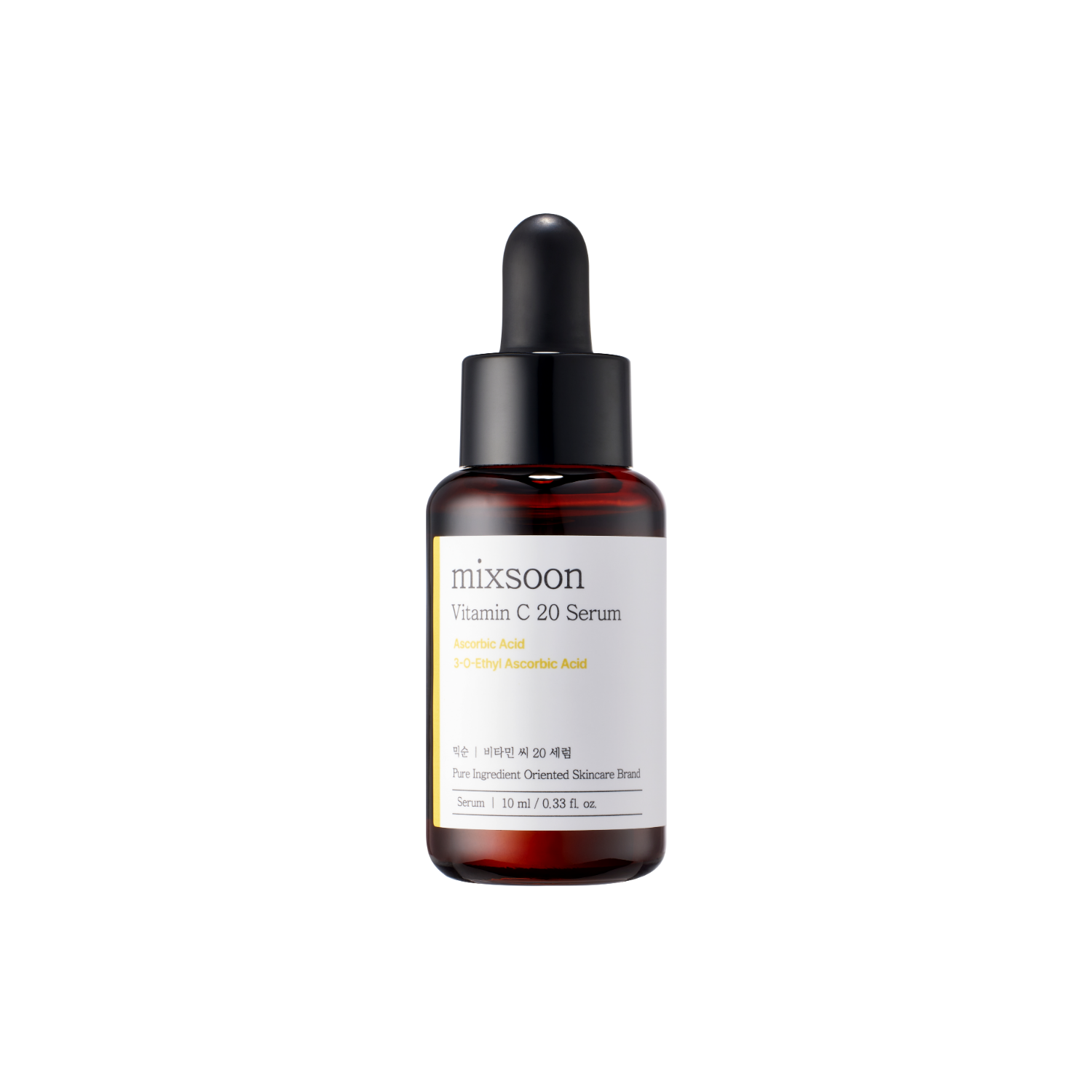 mixsoon Vitamin C 20 Serum 10ml — official product photograph; package size unconfirmed