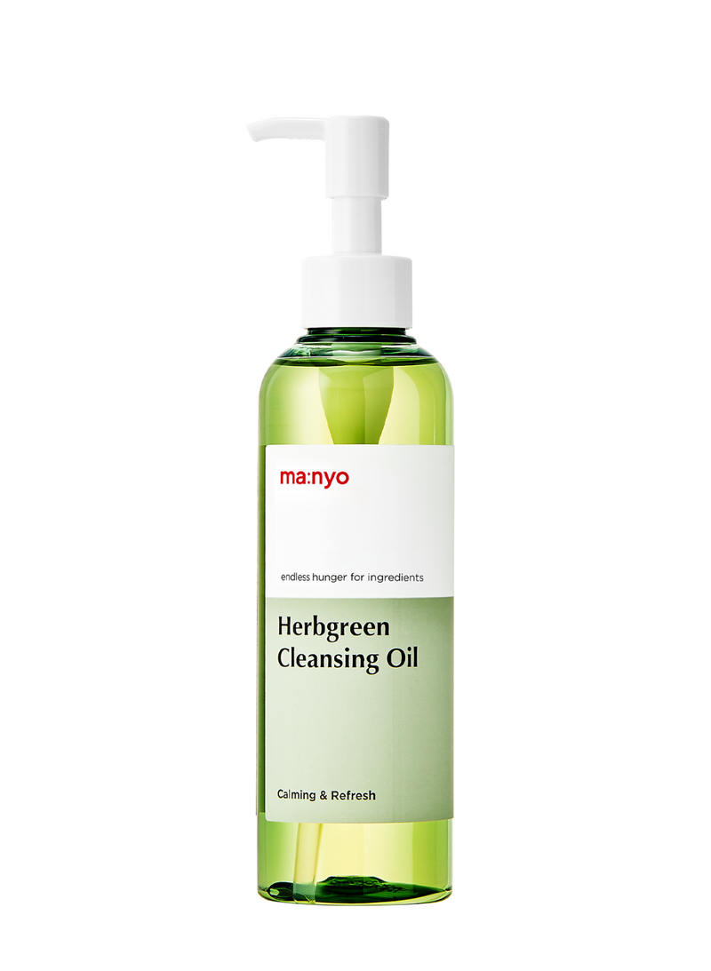 Herb Green Cleansing Oil — official product photograph; package size unconfirmed