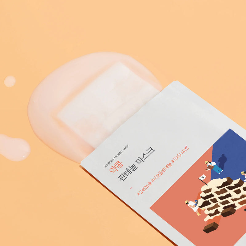 Soybean Panthenol Sheet Mask — official product photograph; package size unconfirmed