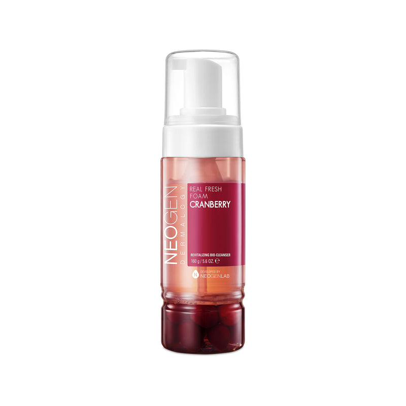Real Fesh Foam Cleanser Cranberry — official product photograph; package size unconfirmed