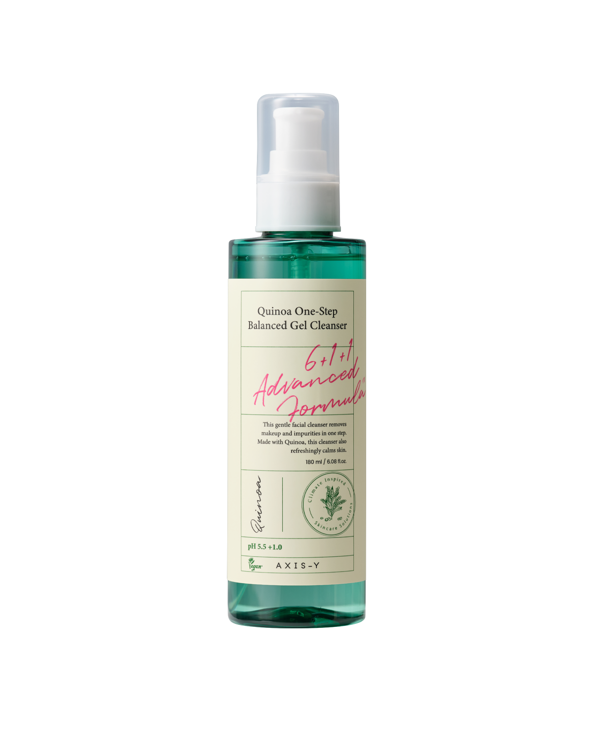 Quinoa One Step Balanced Gel Cleanser — official product photograph; package size unconfirmed