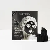 Mary&May Vegan Collagen Charcoal PDRN Mask — official product photograph; package size unconfirmed